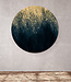 Round acoustic picture  "Golden Splash"