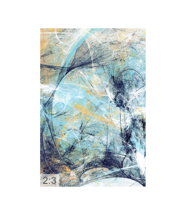 Akustisk bilde "Texture Art"- i en elegant aluminiumsramme