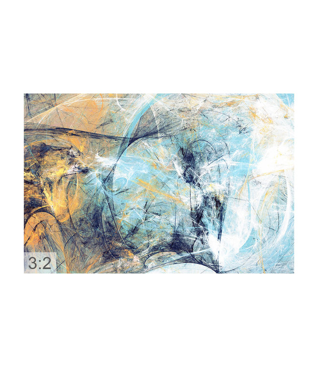 Acoustic picture "Texture Art" - in an elegant aluminum frame