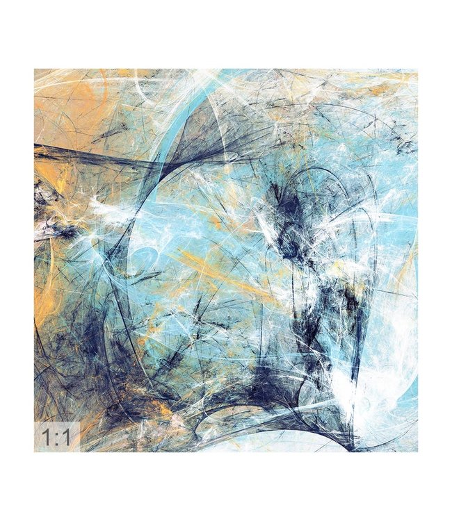 Acoustic picture "Texture Art" - in an elegant aluminum frame