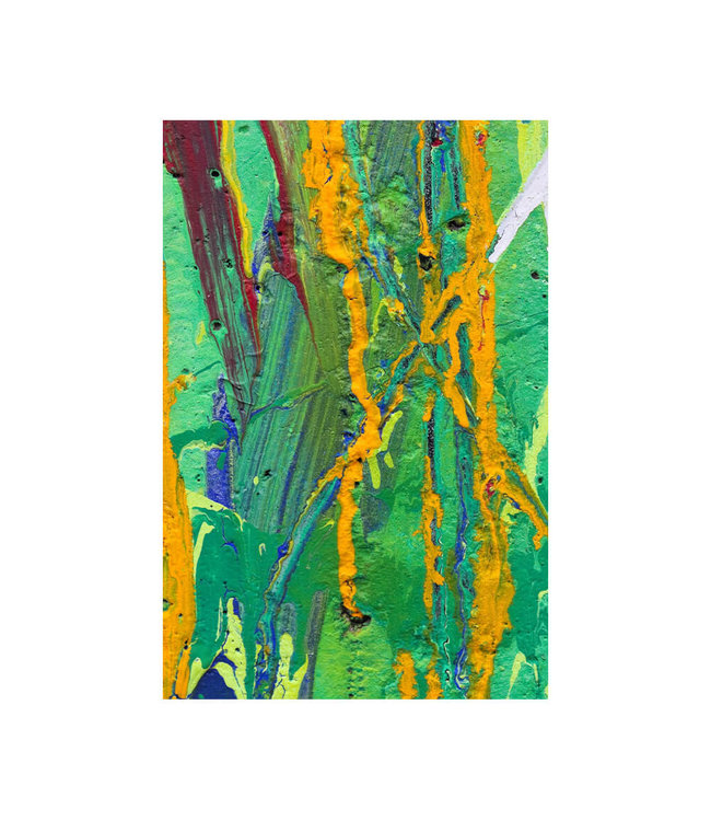 Akustisk bilde "Wall painting" - i en elegant aluminiumsramme