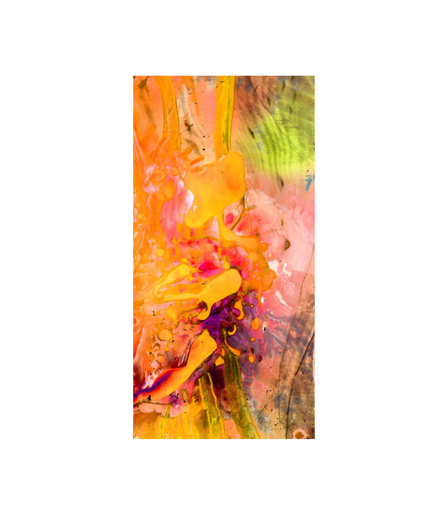 Acoustic picture "Joyous life"- in an elegant aluminum frame