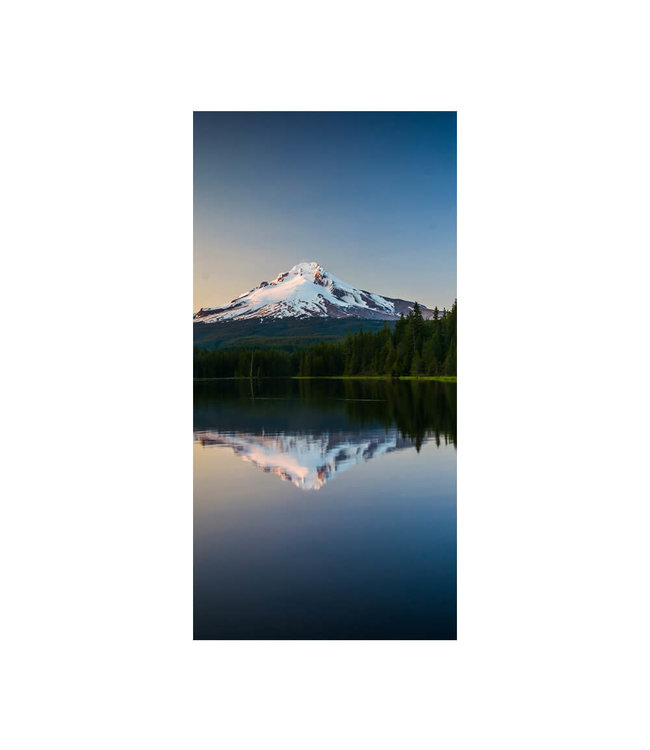 Akustikbild "Mount Hood"- in einem eleganten Aluminiumrahmen
