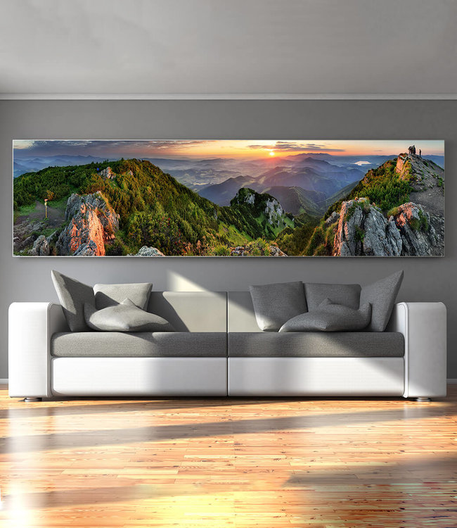 Acoustic picture "Mountain Valley"