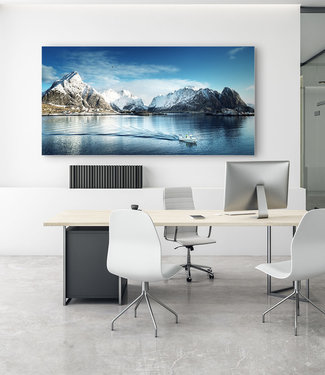 Akustisk bilde "Snow mountains norway"