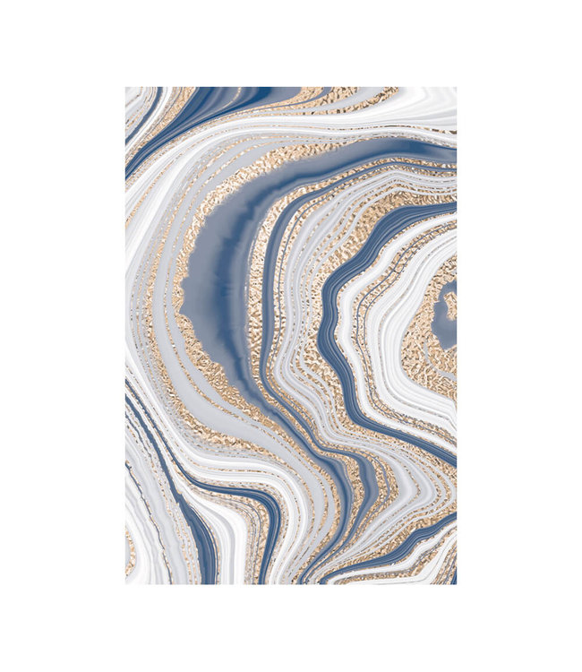 Akustikbild "Marble Design"- in einem eleganten Aluminiumrahmen