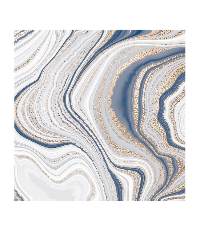 Akustisk bilde "Marble Design"- i en elegant aluminiumsramme