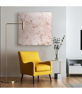 Akustikbild "Rosegold Marble"