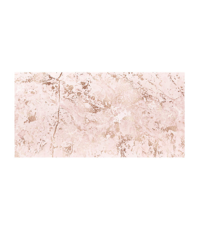Akustisk bilde "Rosegold Marble" - i en elegant aluminiumsramme