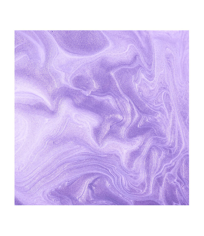 Acoustic picture "Shiny violet"   - in an elegant aluminum frame