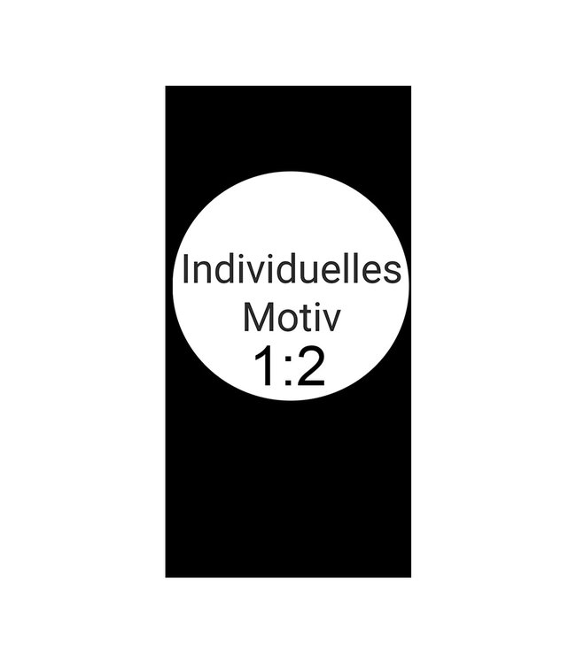 Acoustic image - with your own motif - in an elegant aluminum frame