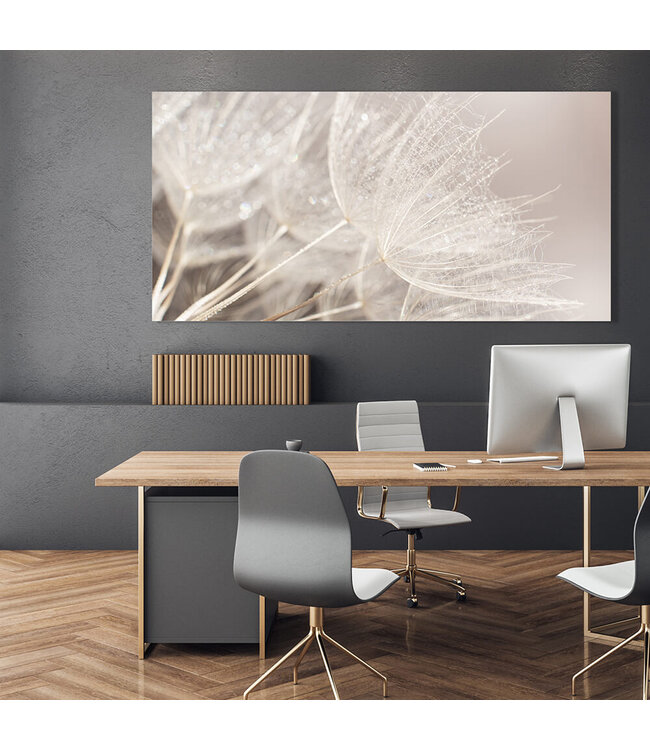 Akustisk bilde "Macro Seed" i en elegant aluminiumsramme    - Copy