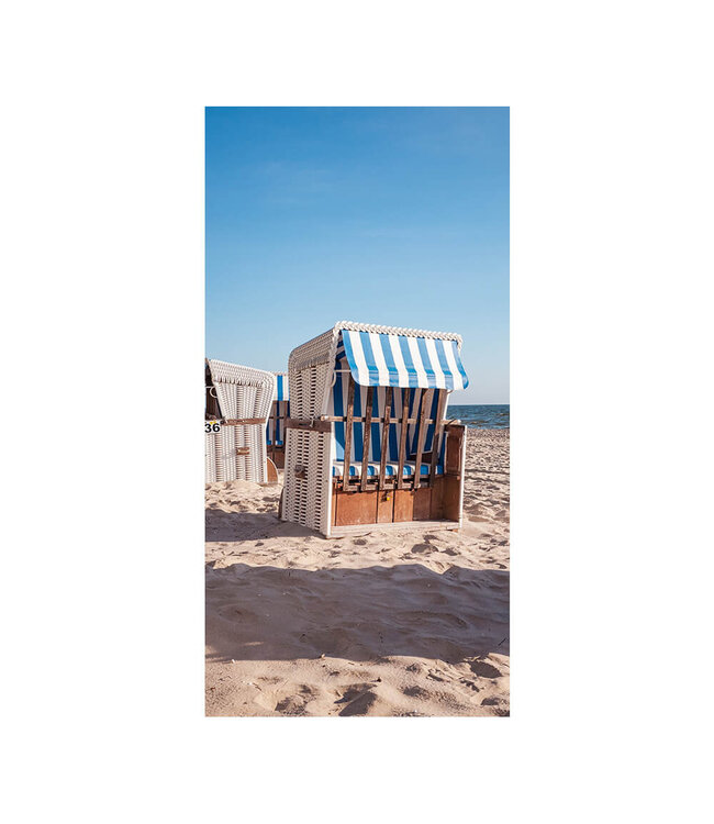 Akustikbild "Usedom" - in einem eleganten Aluminiumrahmen