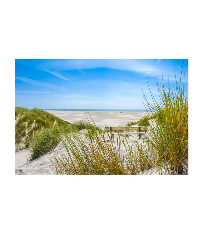 Akustikbild "North Sea" - in einem eleganten Aluminiumrahmen