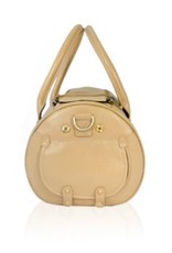 Merikh Merïkh - lederen draagtas beige  S