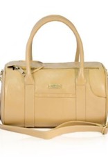 Merikh Merïkh - lederen draagtas beige  S