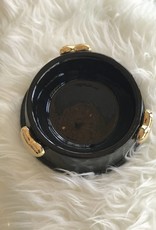 QuattroZampe QuattroZampe - Ceramic bowl Valentino zwart