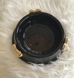 QuattroZampe QuattroZampe - Ceramic bowl Valentino zwart