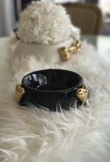 QuattroZampe QuattroZampe - Ceramic bowl Valentino zwart