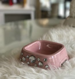 QuattroZampe QuattroZampe - keramisch eetbakje  roze