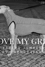 Trendy4Paws Trendy4Paws - fleece sweater windhond