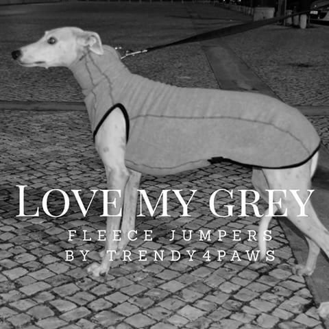 Trendy4Paws Trendy4Paws - fleece sweater windhond