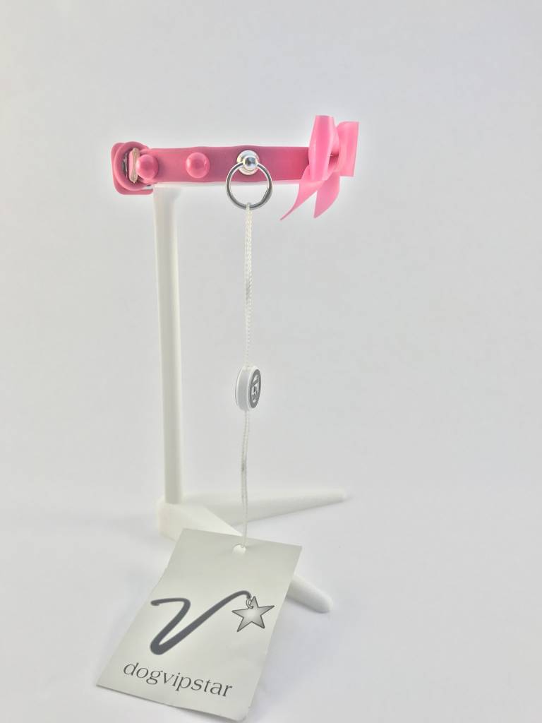 Dog Vip Star Dog Vip Star - halsband Gum Roze (25cm)