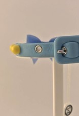 Dog Vip Star Dog Vip Star - halsband Collar BlauwGeel (25cm)