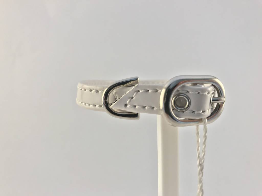 Dog Vip Star Dog Vip Star - halsband Basic wit (25cm)