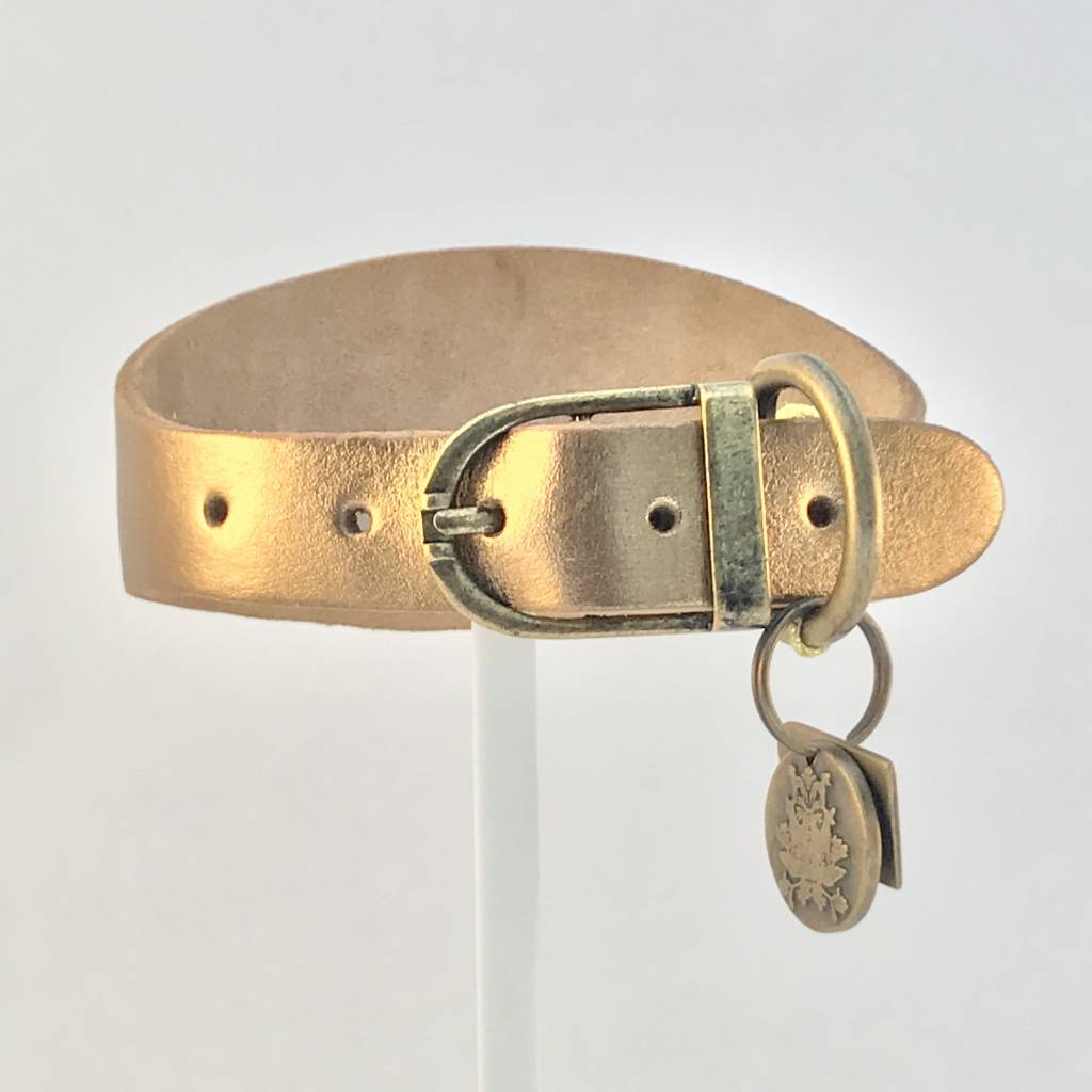 Barcelona dogs Barcelona Dogs - halsband Ametyst Grey M