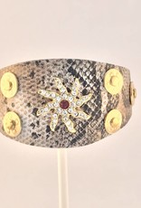 Barcelona dogs Barcelona Dogs - halsband Rubin Star snake M