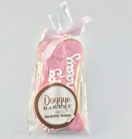 Doggye Bakery Doggye Bakery - Birthday bones roze