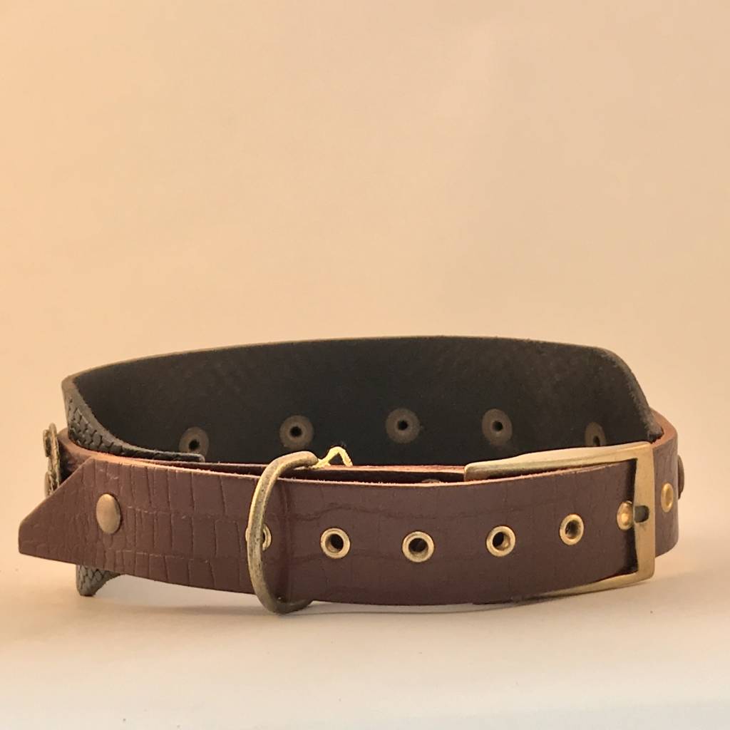 Barcelona dogs Barcelona Dogs - halsband Viking de Luxe XXL double