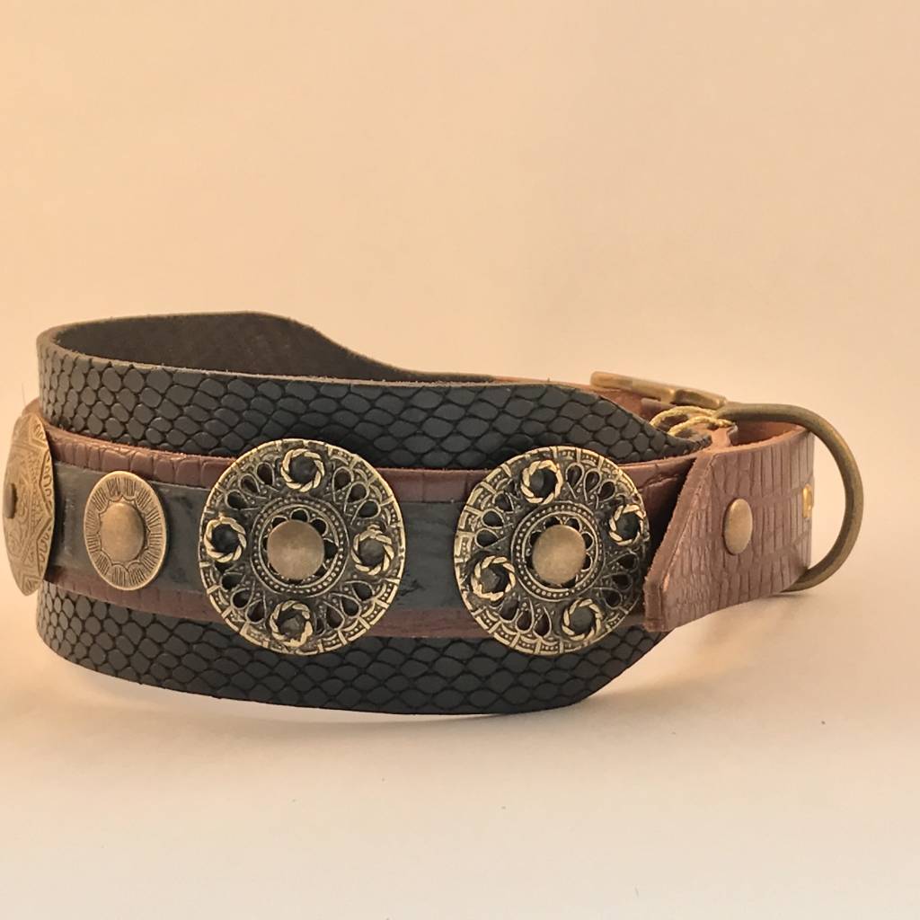 Barcelona dogs Barcelona Dogs - halsband Viking de Luxe XXL double