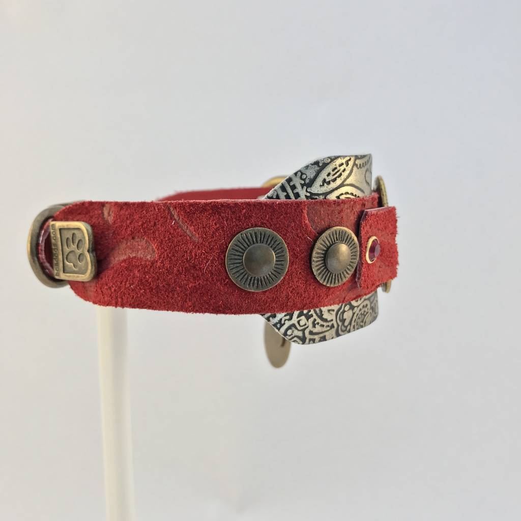 Barcelona dogs Barcelona Dogs - halsband Vintage XS double