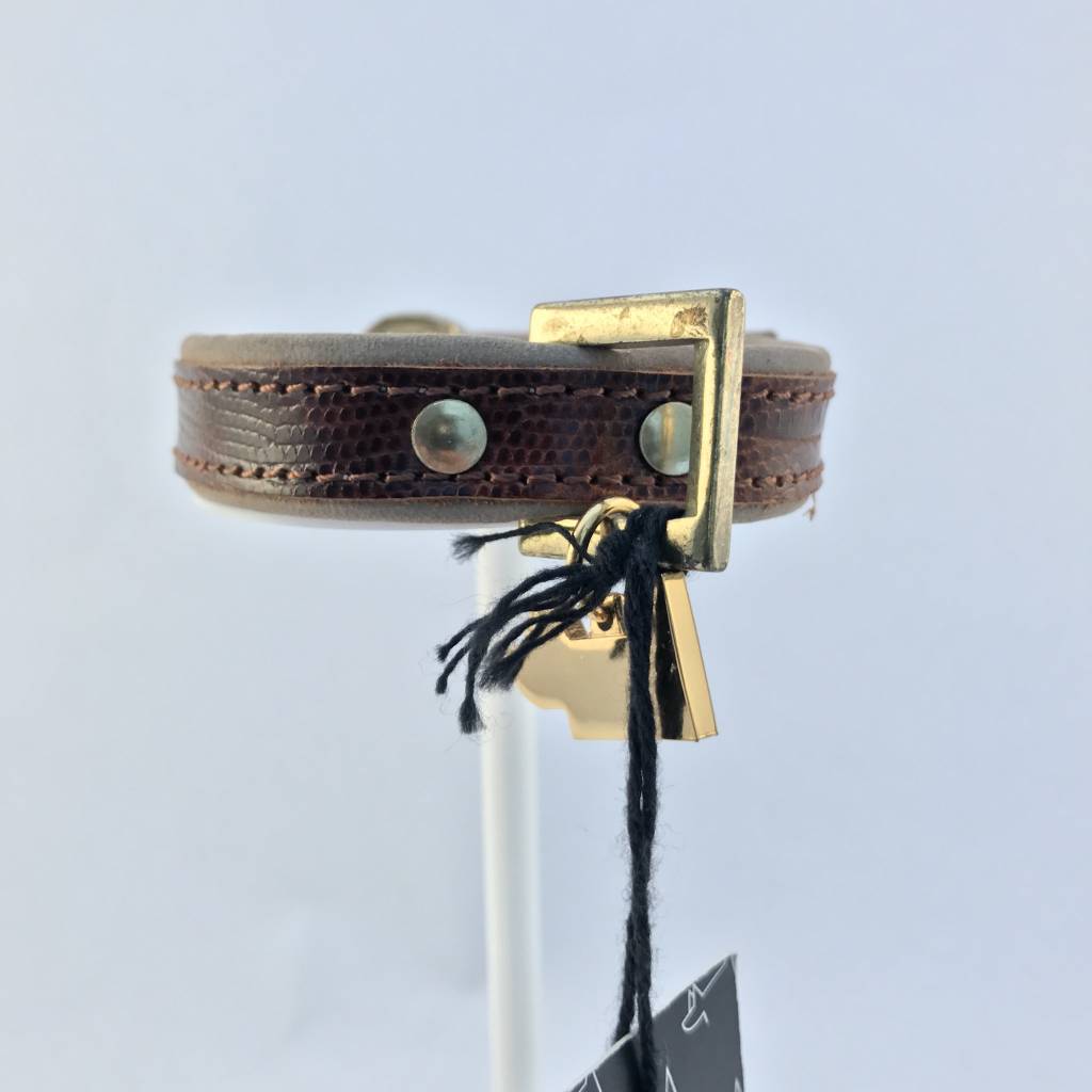 Dogs Department Dogs Department - halsband Snake Bruin (30cm)
