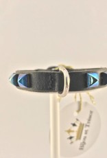 Dog Vip Star Dog Vip Star - halsband blauw Blue Pads (25cm)