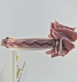 Dog Vip Star Dog Vip Star - halsband Pink Rose (25cm)