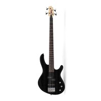 Cort Action PJ OPB Bass Guitar Open Pore Black