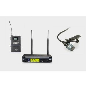 JTS IN164 UHF PLL Single Channel Diversity Lapel Wireless Microphone System