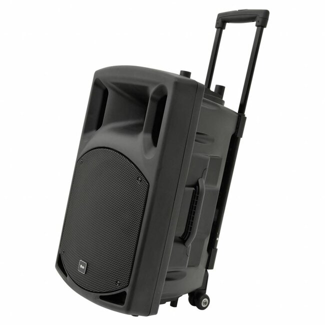 Hire of: Portable Battery Powered Speaker with 2 radio mics