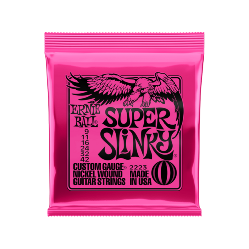 Ernie Ball Ernie Ball Super Slinky 9-42 Nickel Wound String Set