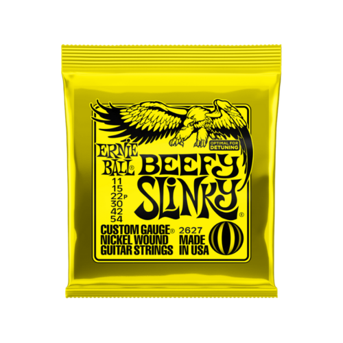 Ernie Ball Ernie Ball Beefy Slinky 11-54 Nickel Wound String Set Ernie Ball Ernie Ball Beefy Slinky 11-54 Nickel Wound String Set