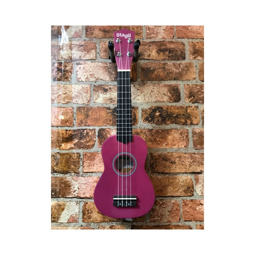 Stagg Stagg Soprano Ukelele With Bag (Violet)