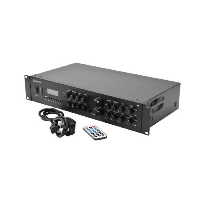 Adastra A4 Dual Stereo Amplifier 4 x 200w