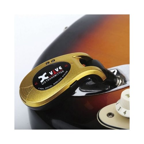 XVIVE Xvive Guitar Wireless System- Gold