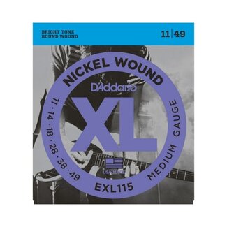 D'addario D'Addario EXL115 Electric Guitar Strings