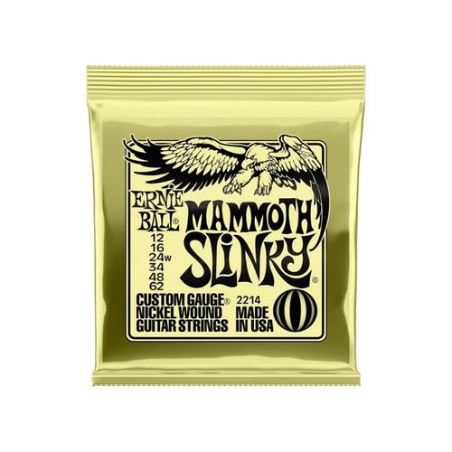 Ernie Ball Ernie Ball Mammoth Slinky Electric Guitar Strings (12-62) Ernie Ball Ernie Ball Mammoth Slinky Electric Guitar Strings (12-62)