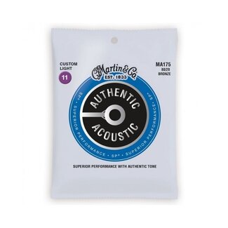 Martin & Co Martin Authentic Acoustic SP 80/20 Bronze Acoustic Strings (11-52)