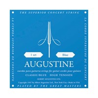 Augustine Classic Blue Classical Guitar Strings - Regular Trebles / High Tension Basses